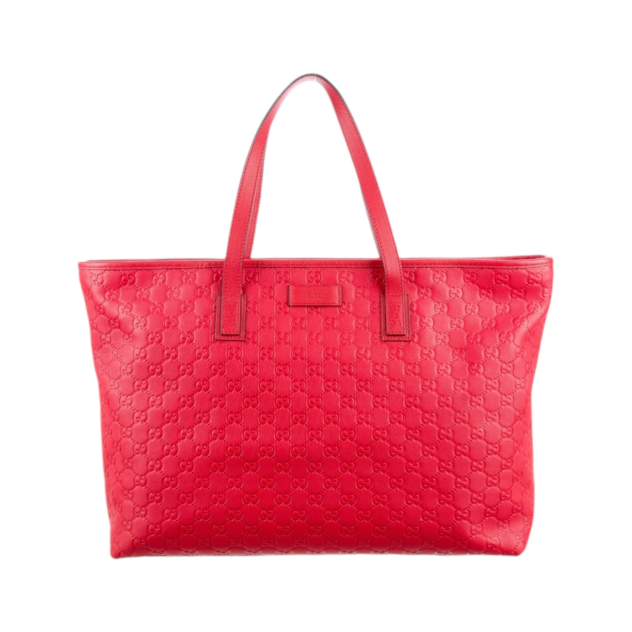 Red gucci tote sale