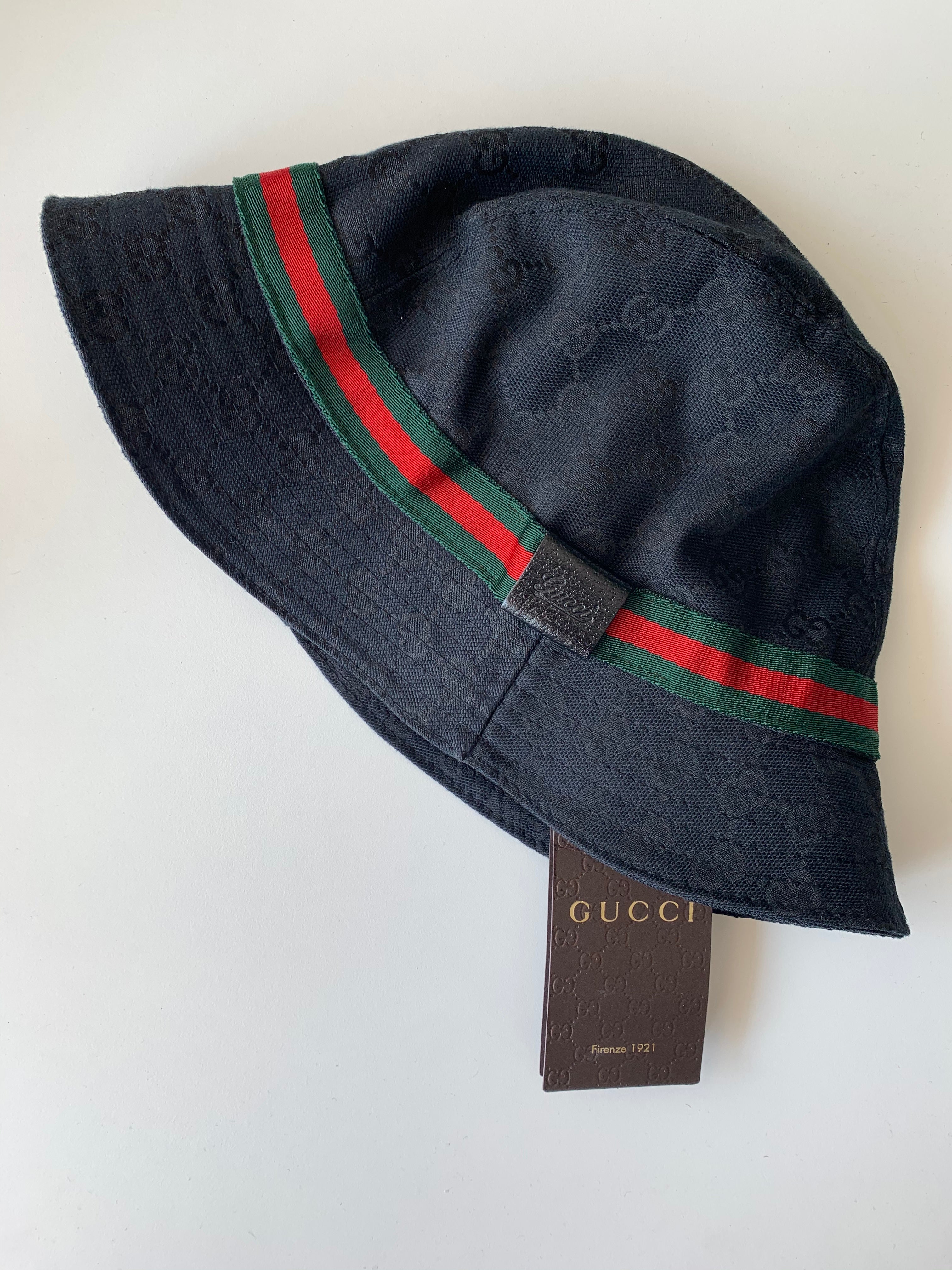 GG canvas bucket hat