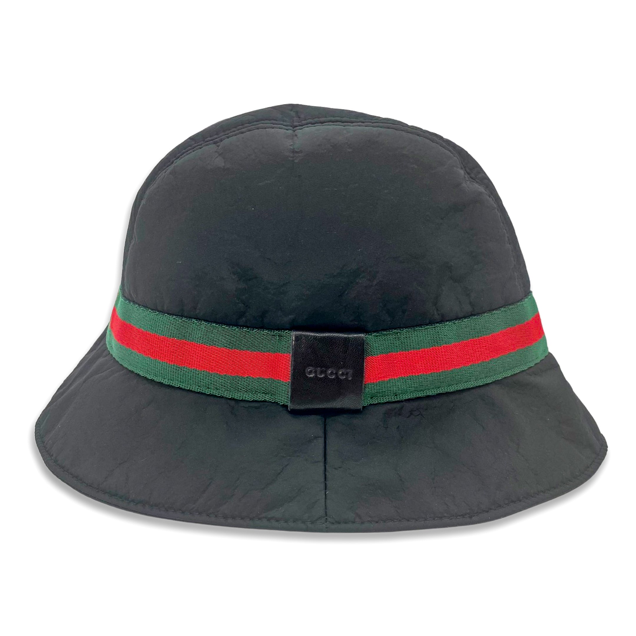 Gucci Web Nylon Bucket Hat