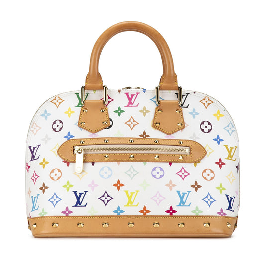 Louis Vuitton x Takashi Murakami 2004 Alma PM Handbag