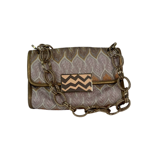 Missoni Shimmering Weave Fabric Shoulder Bag