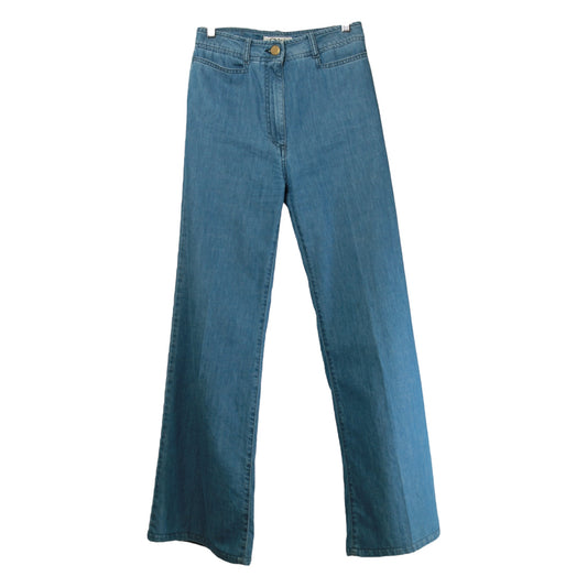 Chloe Wide Leg Denim Jeans