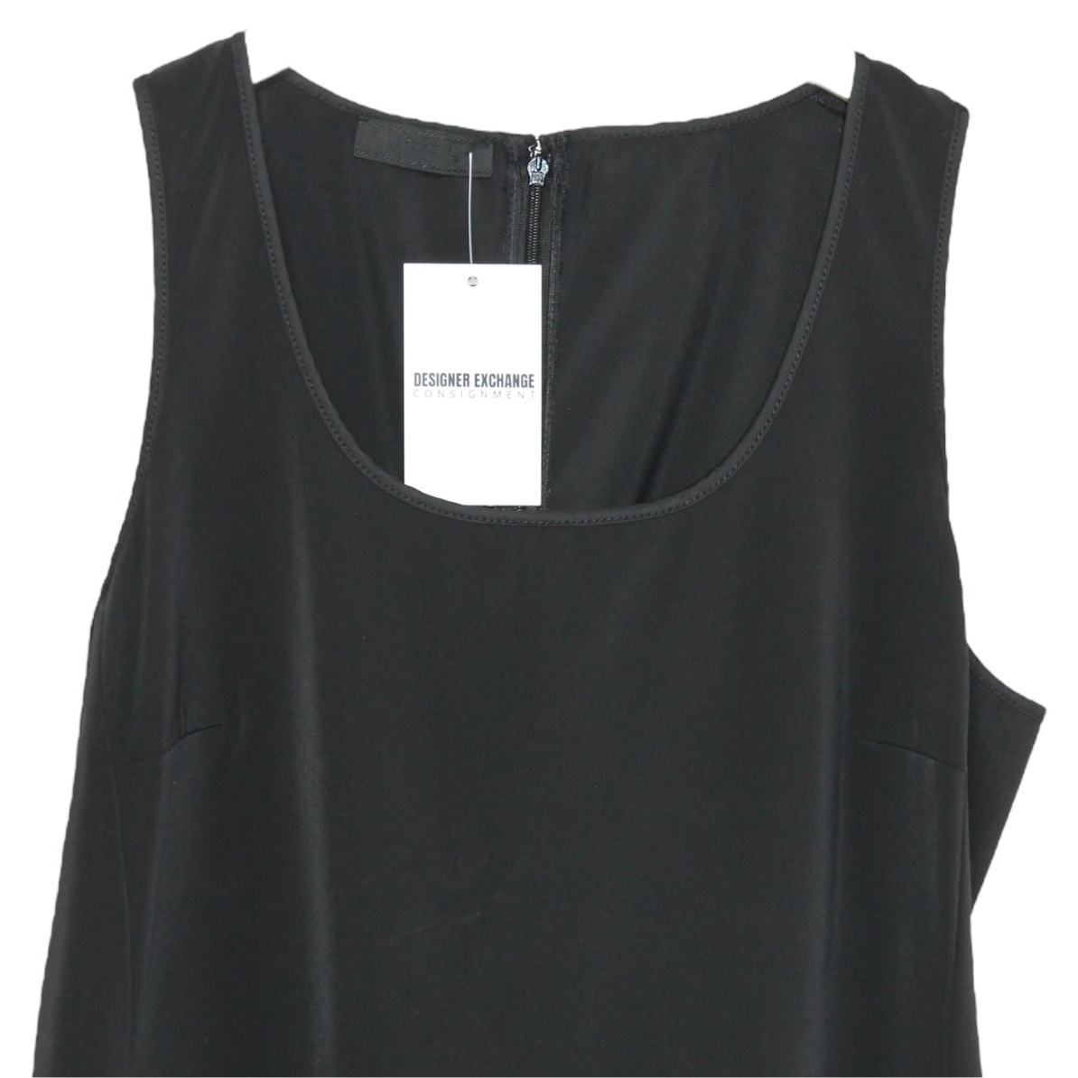 Prada Black Nylon Shift Dress