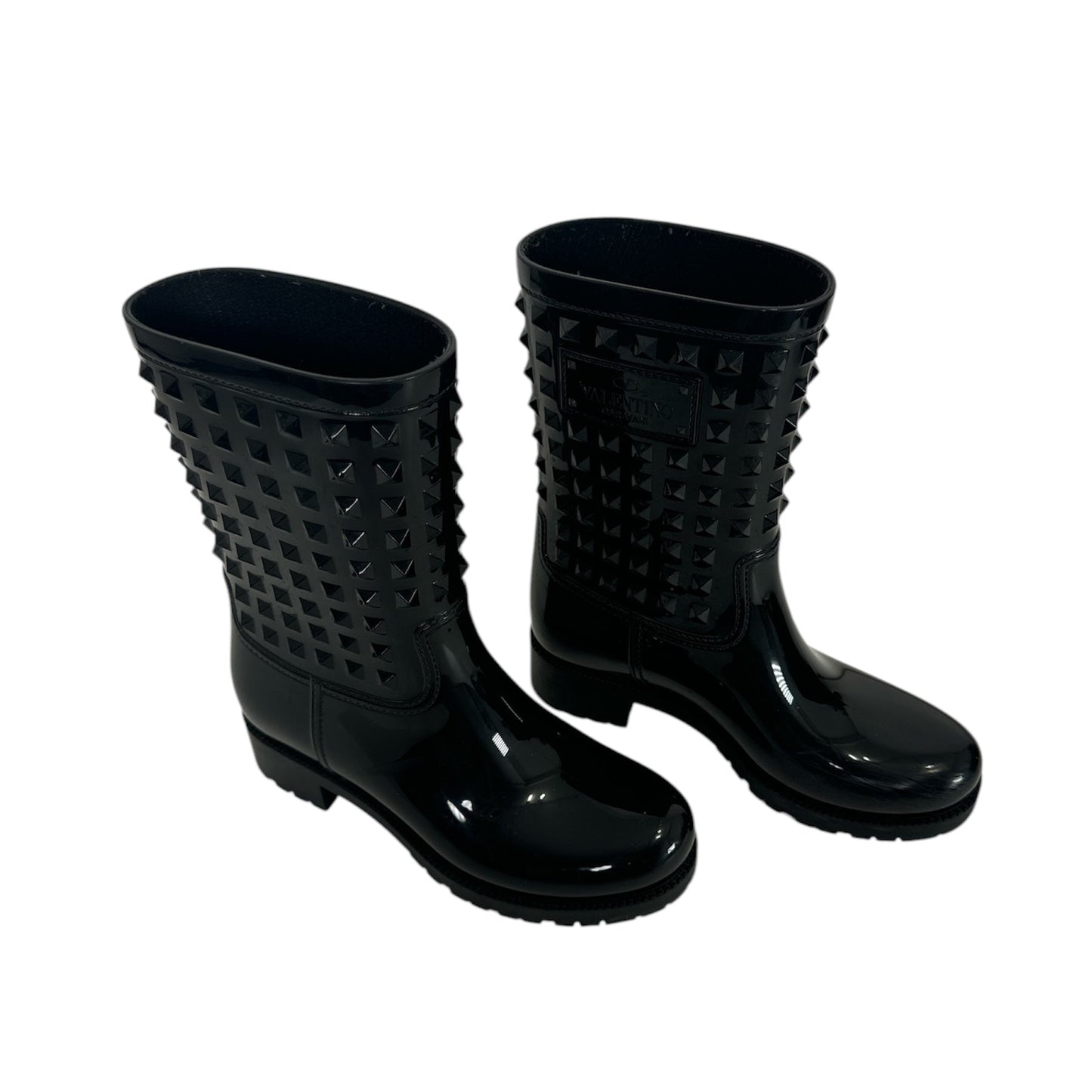 Valentino Rockstud Rain Boots (Size 37)