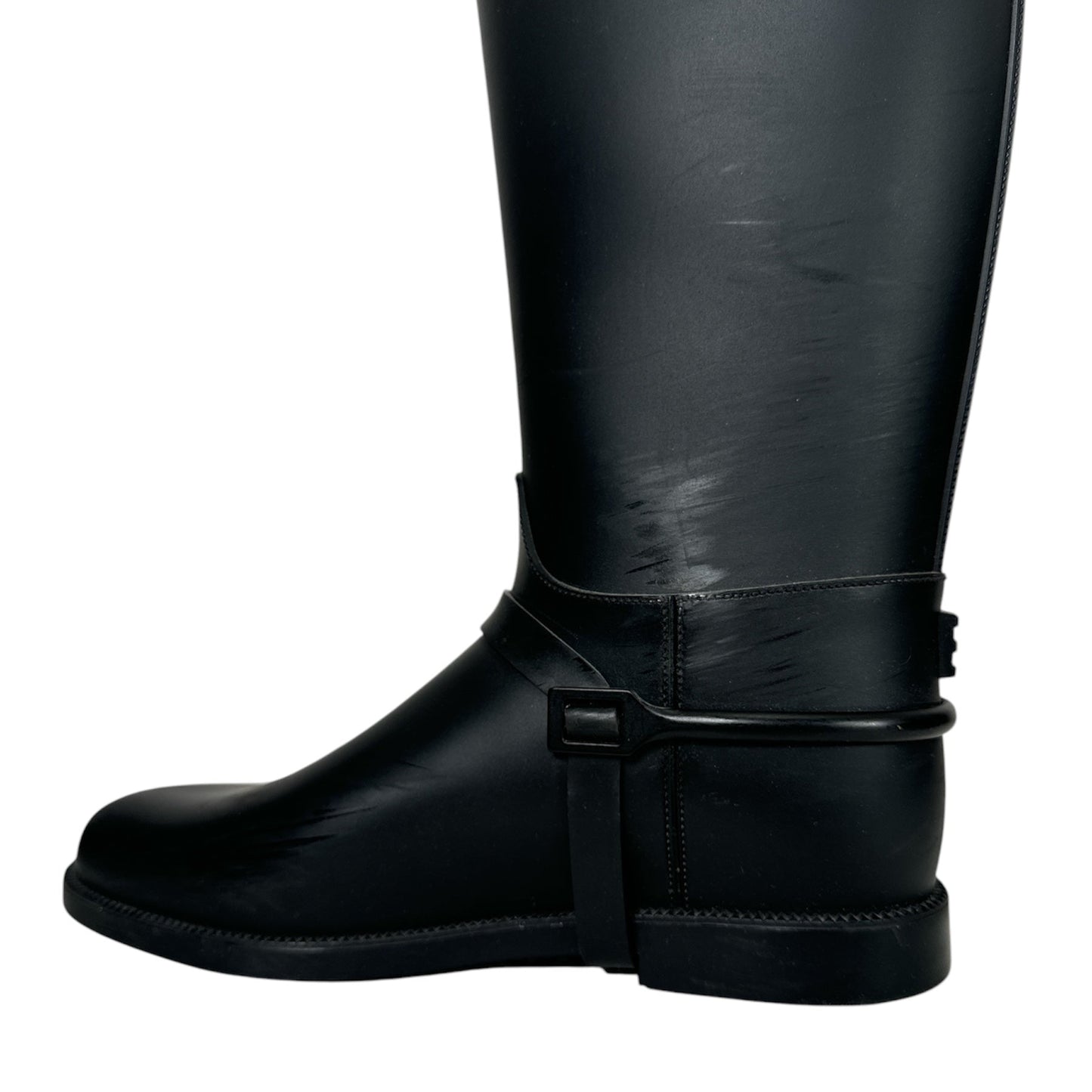 Givenchy Black Rubber Rain Boots (Size 40)