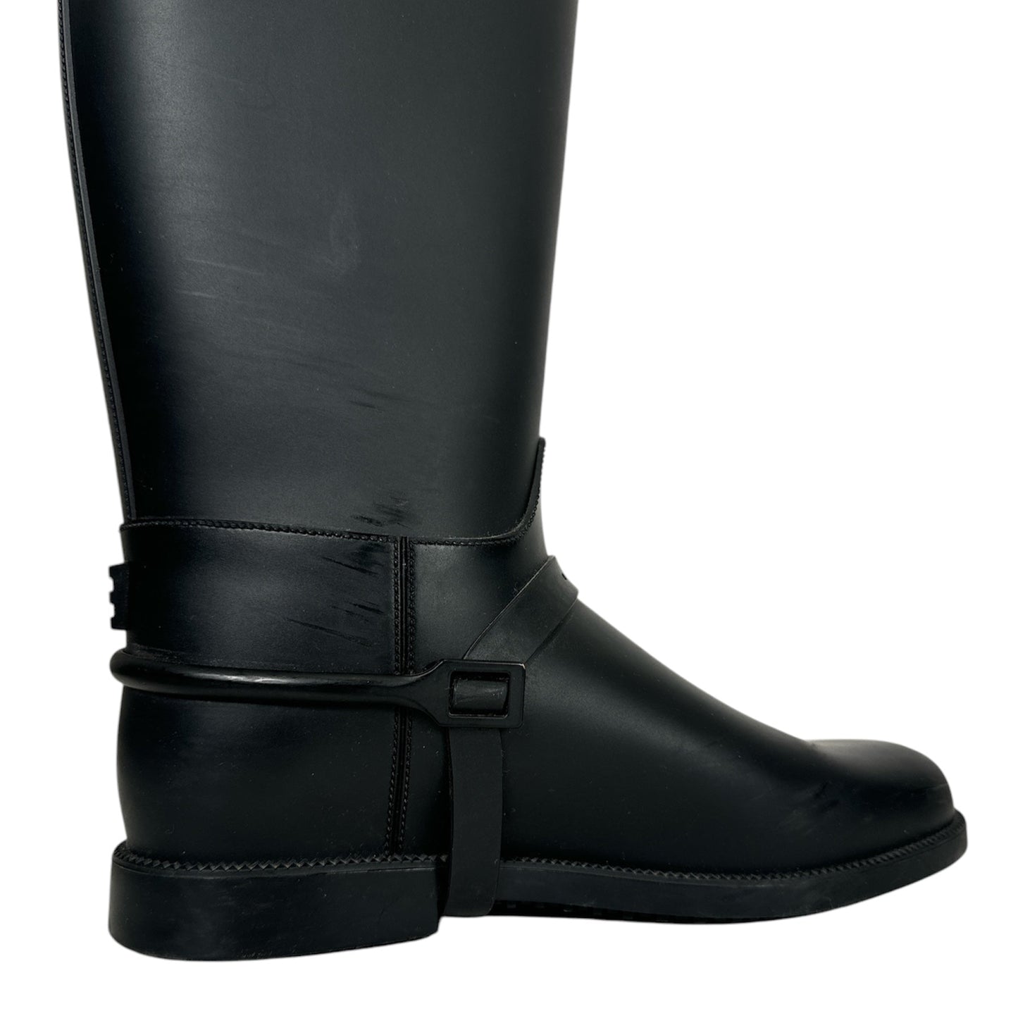 Givenchy Black Rubber Rain Boots (Size 40)