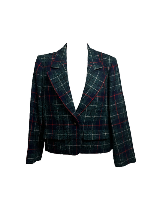 Saint Laurent Rive Gauche Tweed Blazer