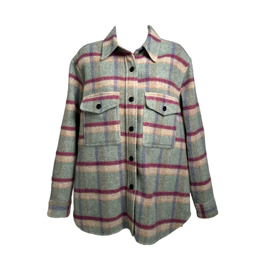 Isabel Marant Étoile Plaid Print Wool Jacket