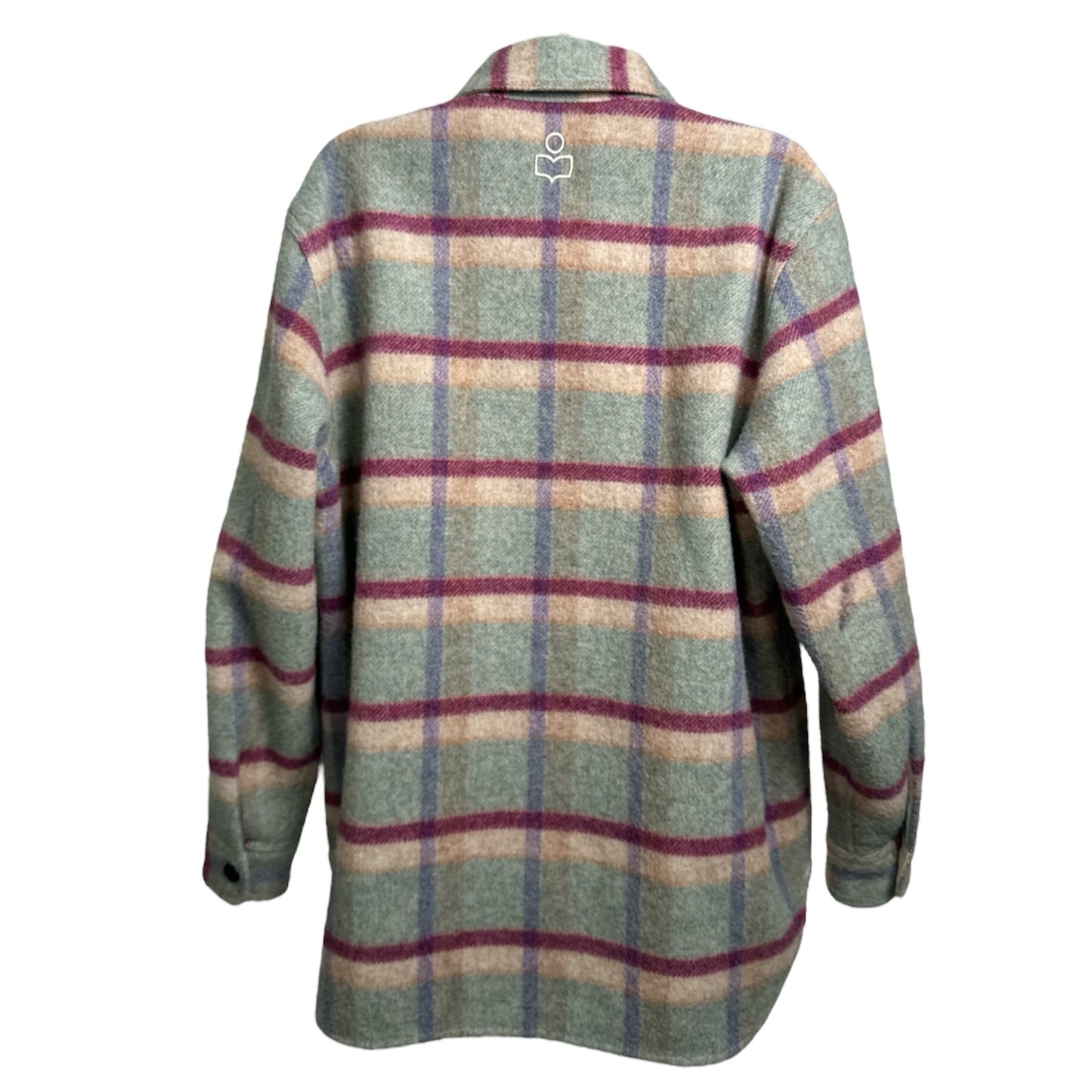 Isabel Marant Étoile Plaid Print Wool Jacket