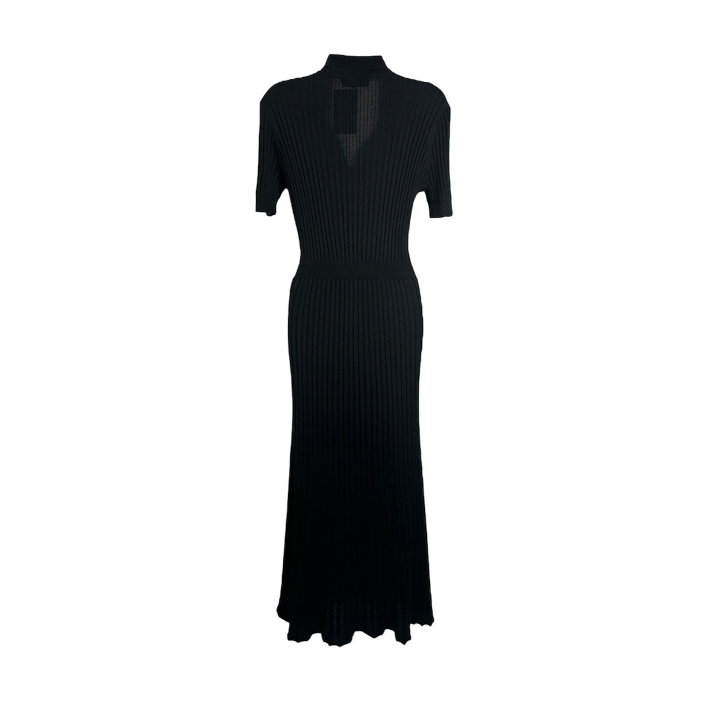 Gabriela Hearst Amor Ribbed Silk & Cashmere Midi Dress