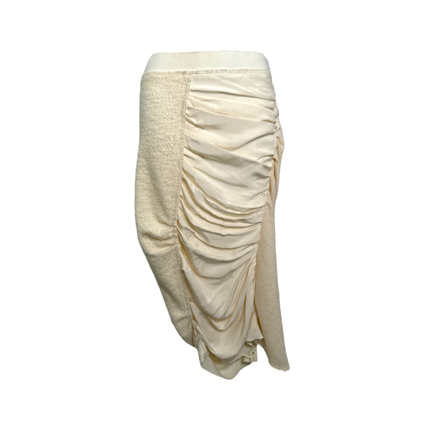 Nina Ricci Ruched Knit Midi Skirt