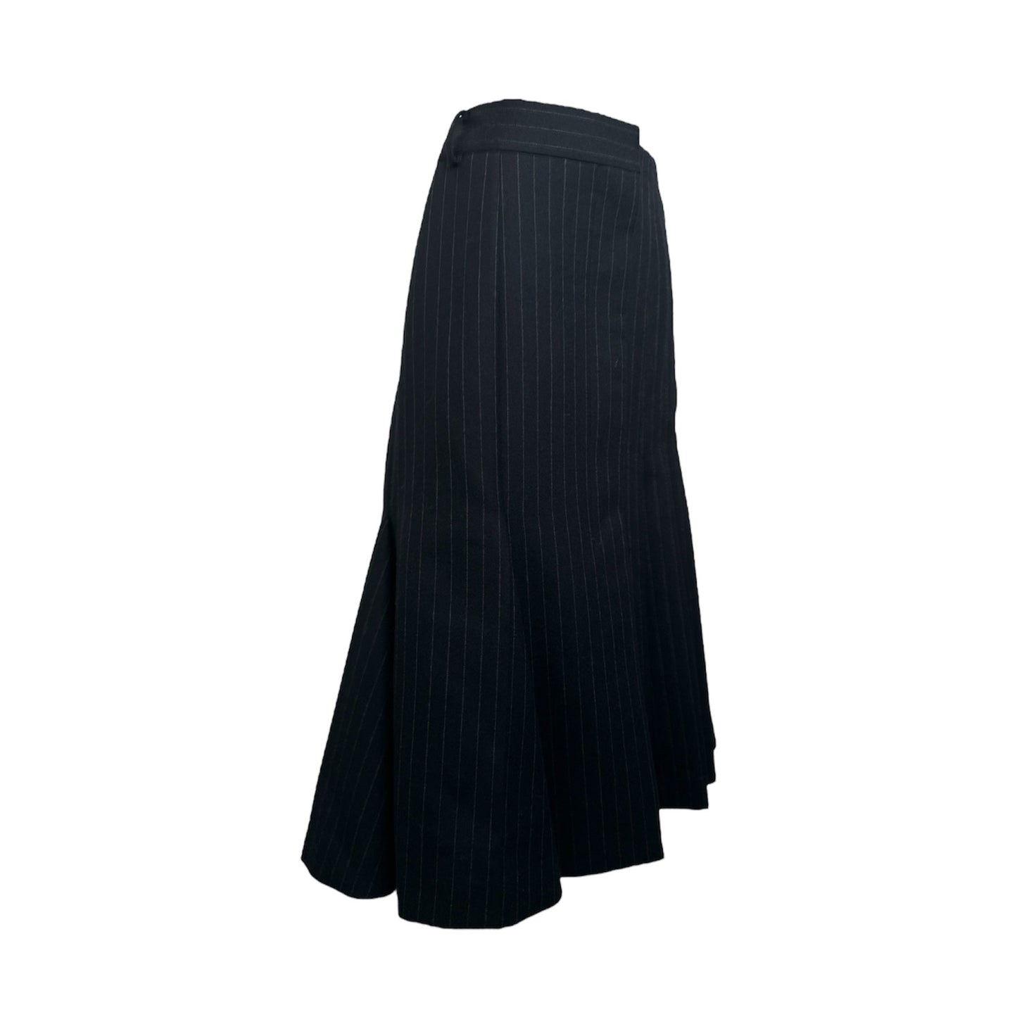 Sacai Chalk Stripe Pleated Skirt