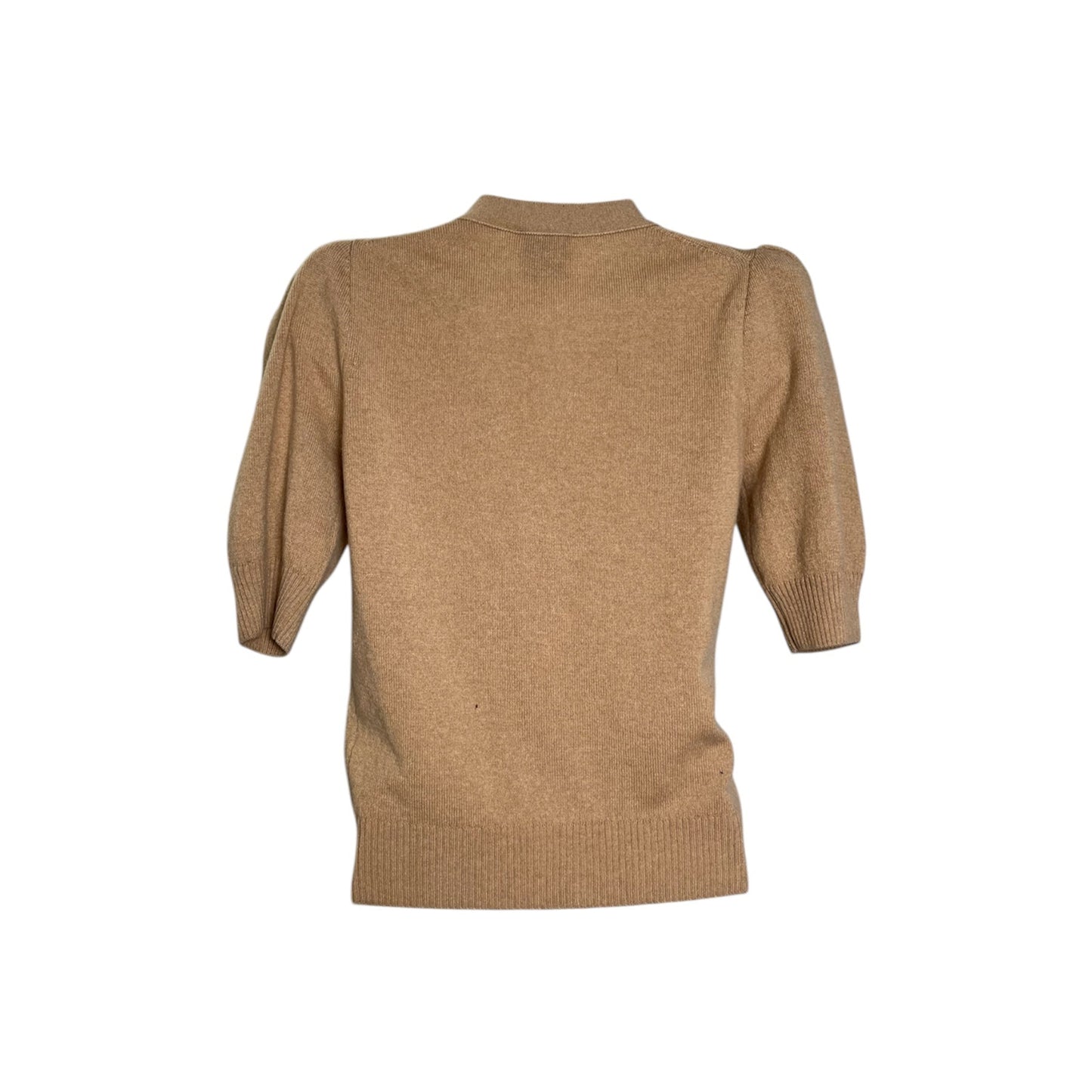 G. Label by Goop Juliette Short-Sleeve Cashmere Cardigan