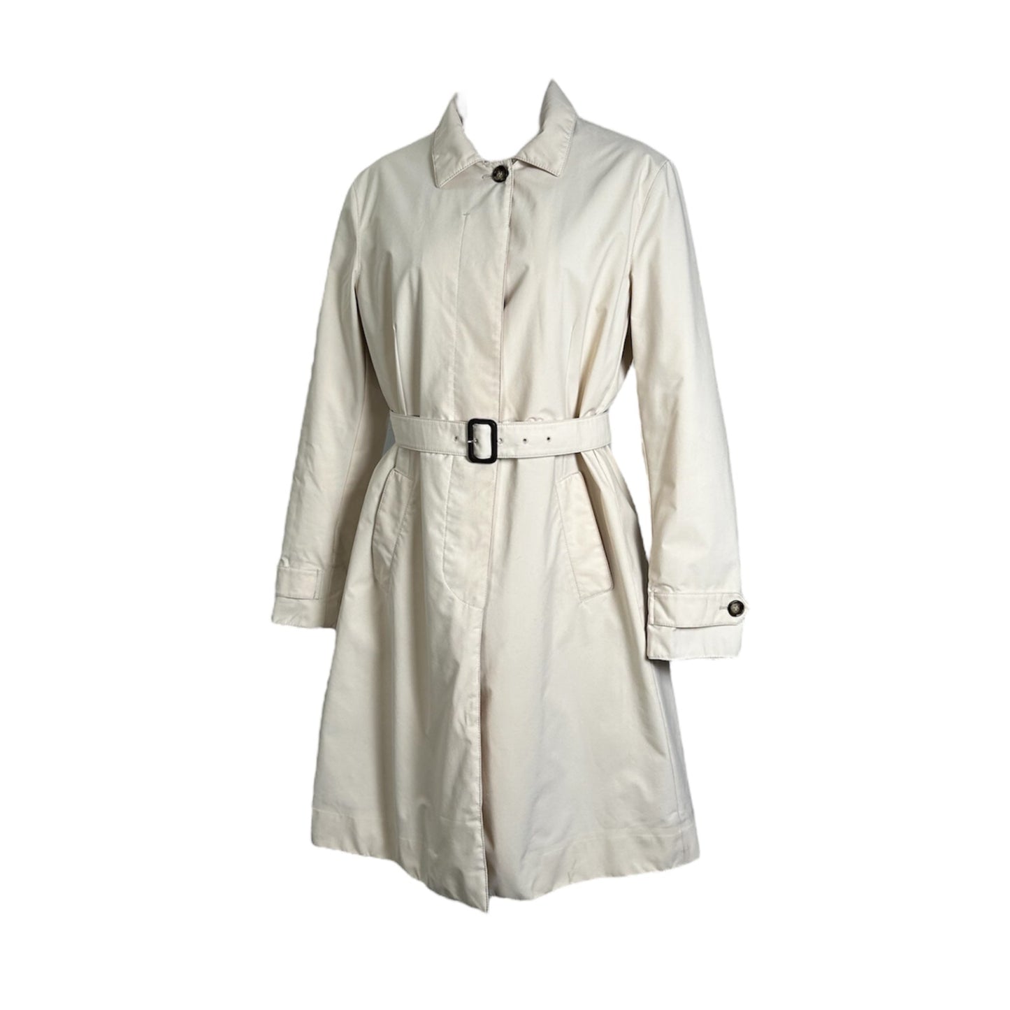 Prada Belted Padded Trench Coat