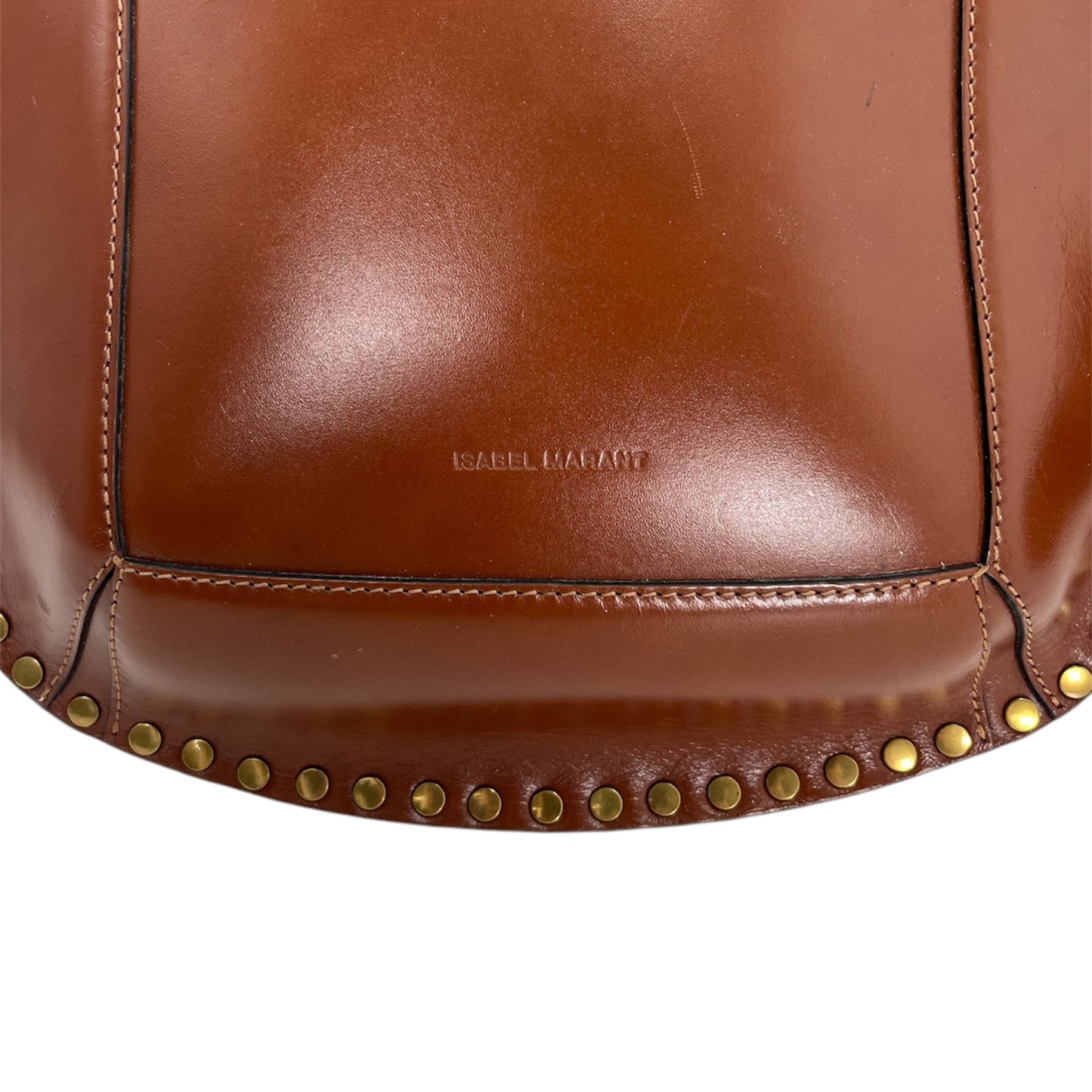 Isabel Marant Oskan Studded Shoulder Bag