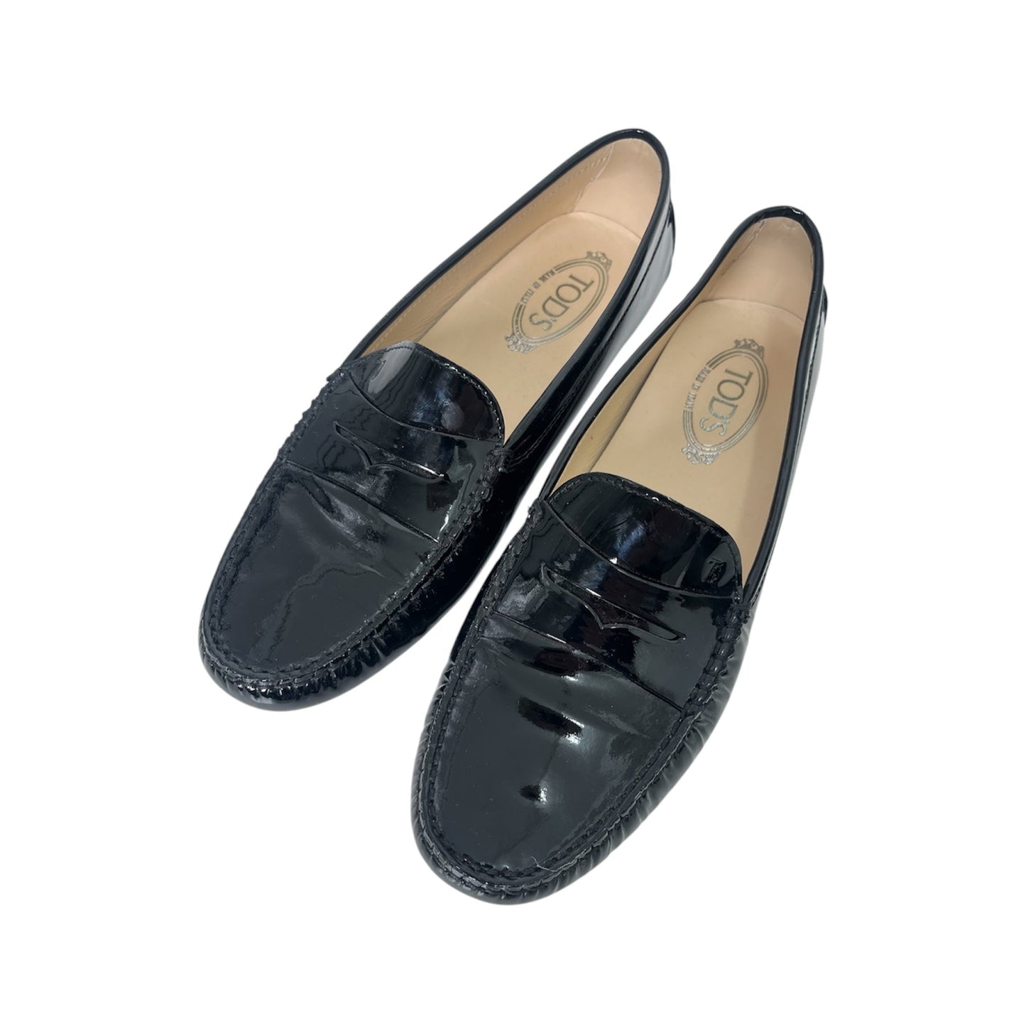 Tod's Gommino Patent Leather Loafers (Size 41.5)