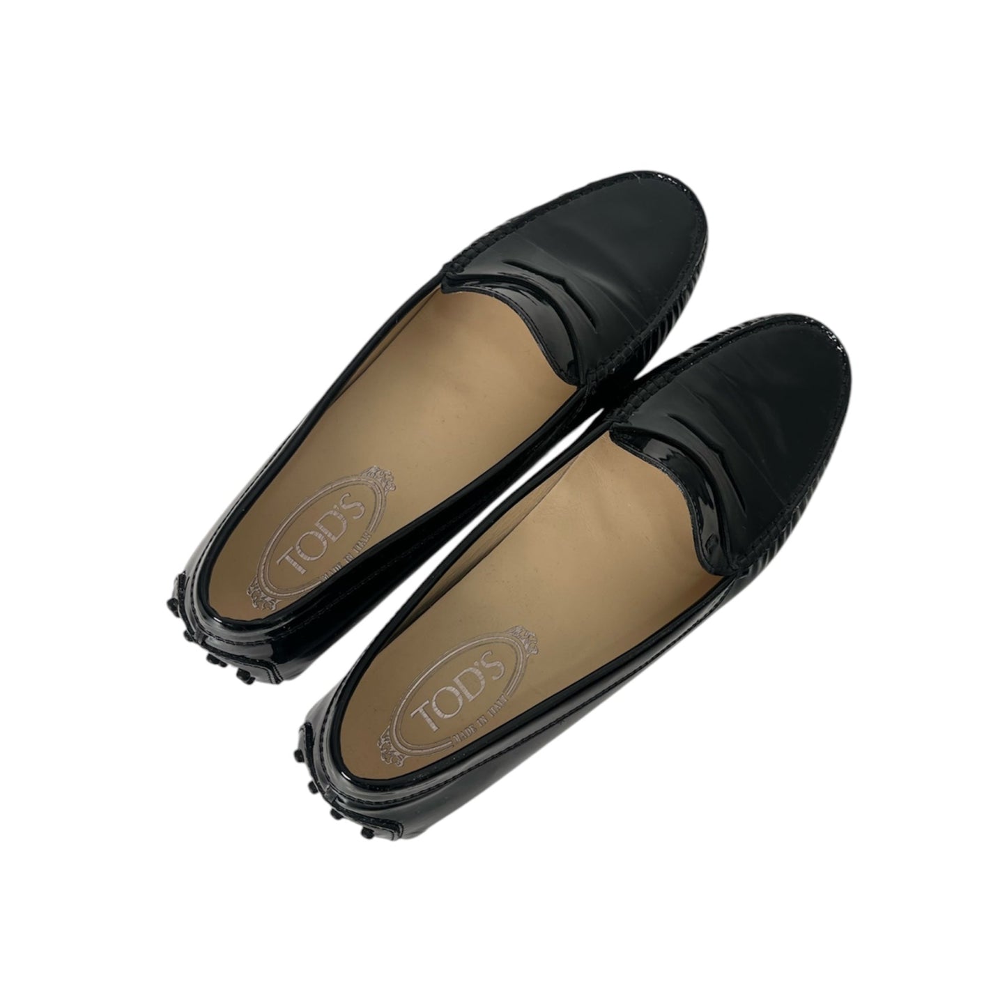 Tod's Gommino Patent Leather Loafers (Size 41.5)