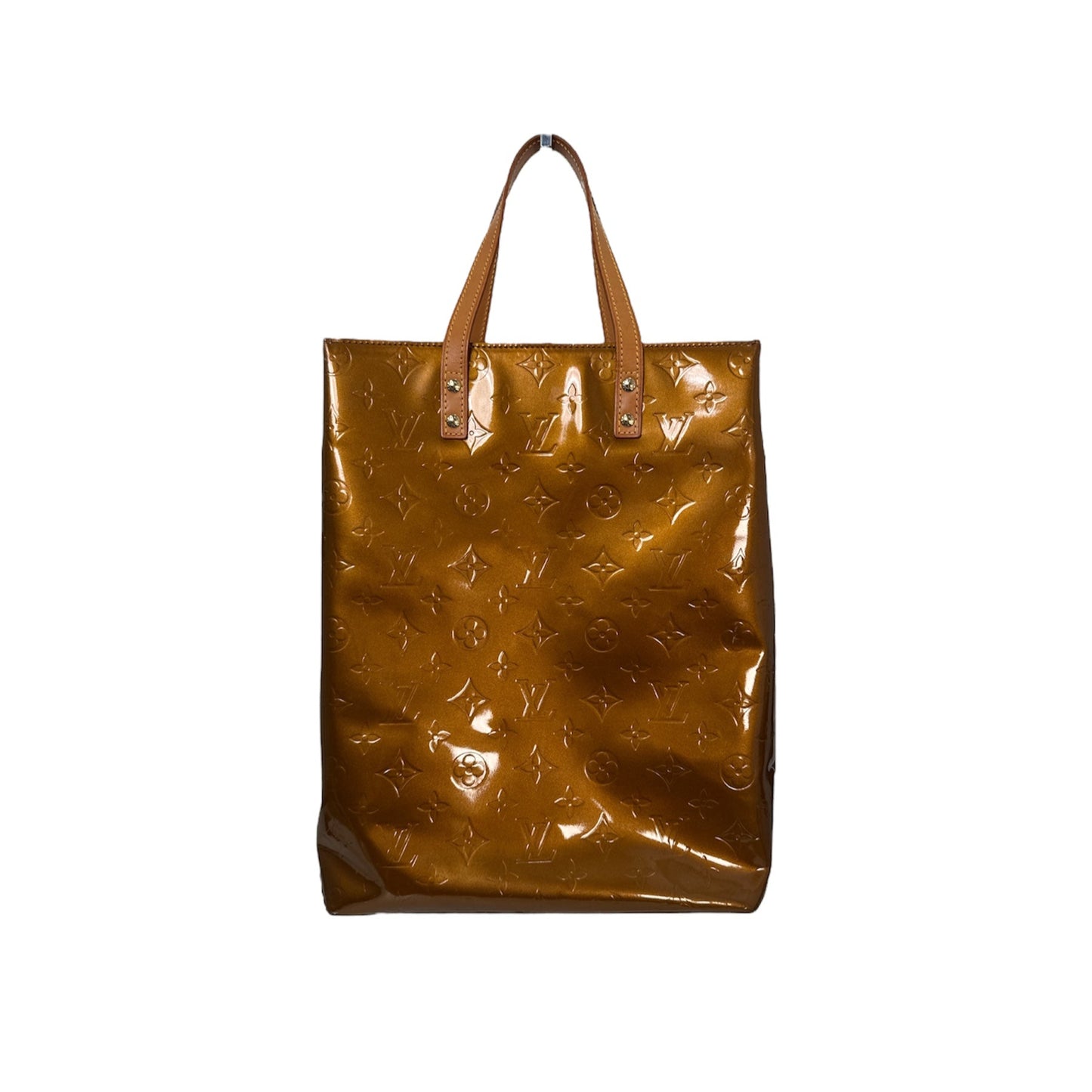 Louis Vuitton Monogram Vernis Reade MM Tote Bag