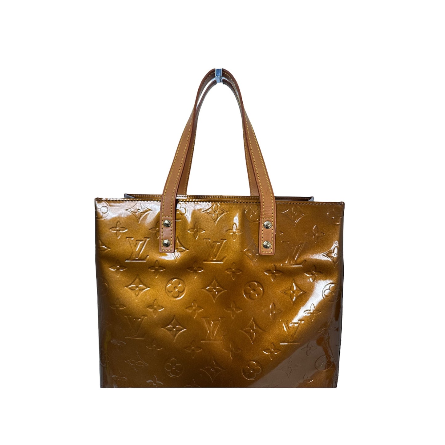 Louis Vuitton Monogram Vernis Reade MM Tote Bag