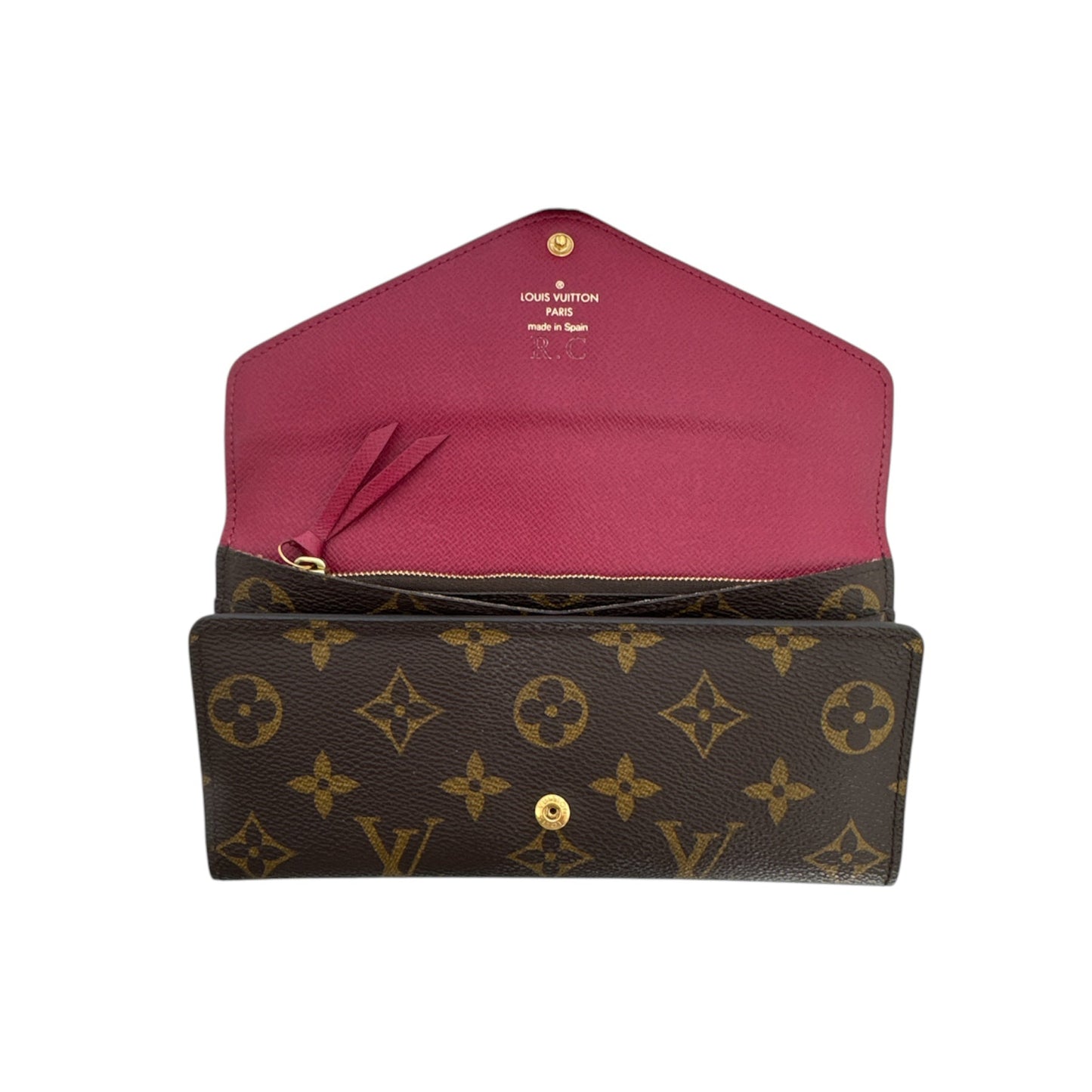 Louis Vuitton LV Monogram Coated Canvas Continental Wallet