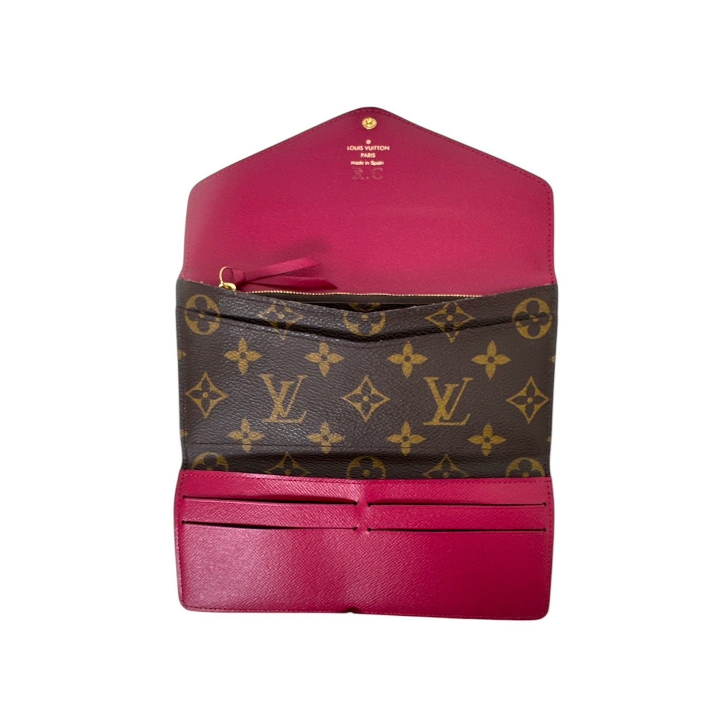 Louis Vuitton LV Monogram Coated Canvas Continental Wallet