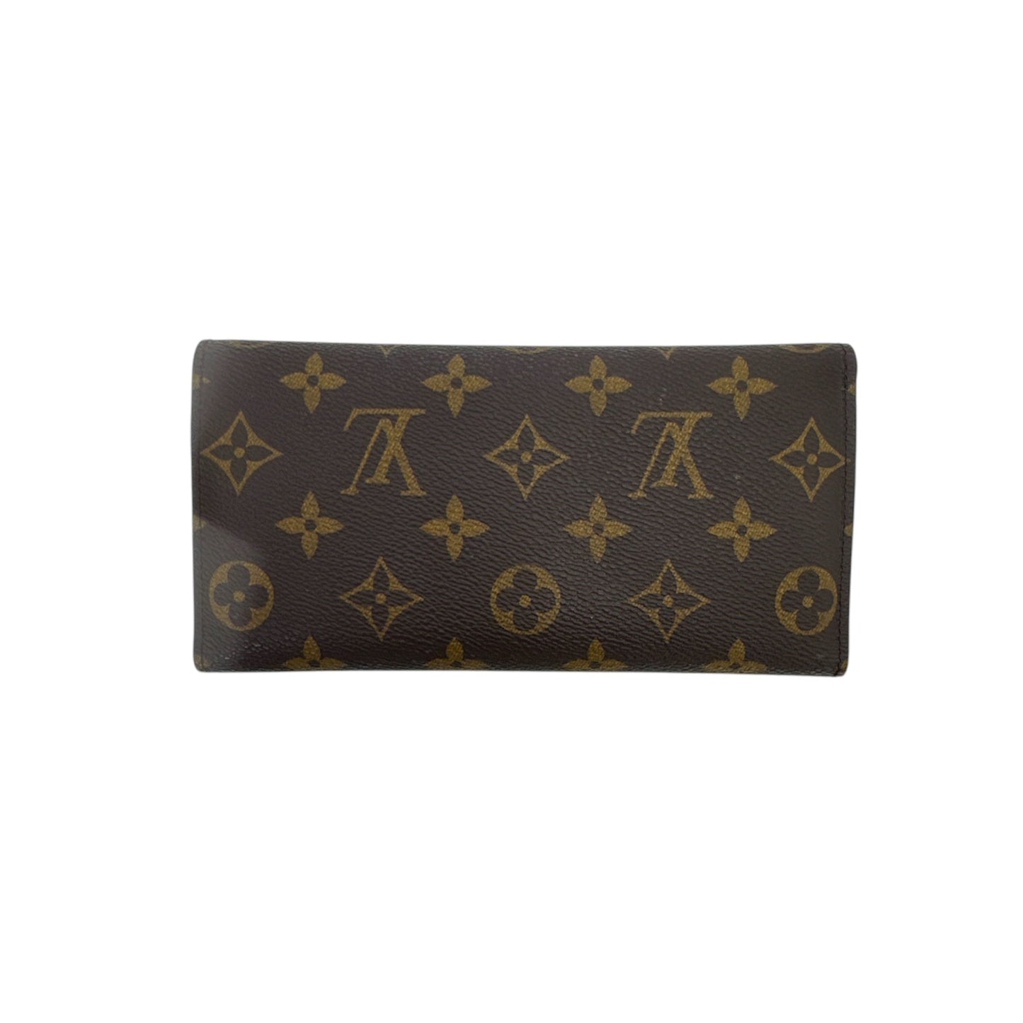 Louis Vuitton LV Monogram Coated Canvas Continental Wallet