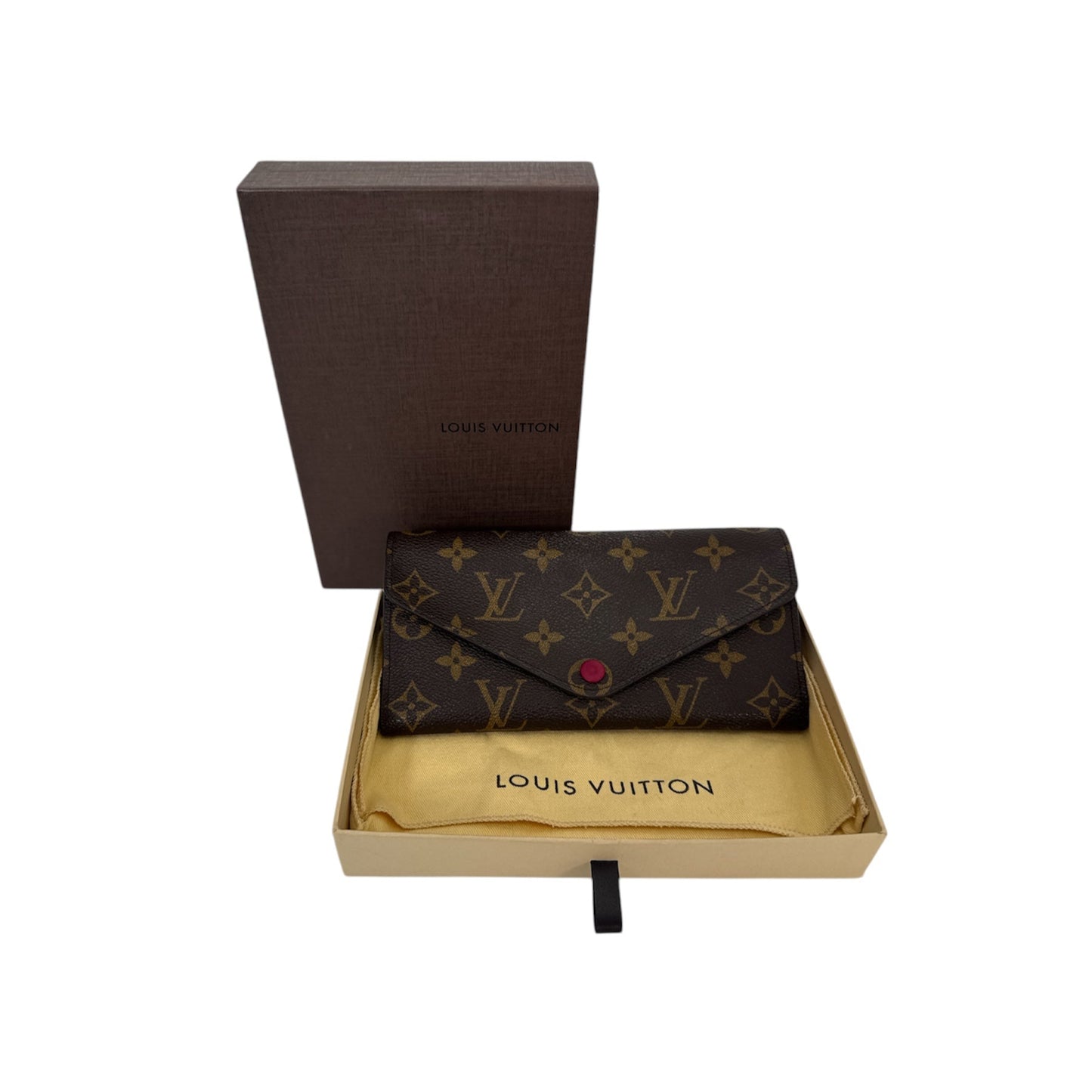 Louis Vuitton LV Monogram Coated Canvas Continental Wallet