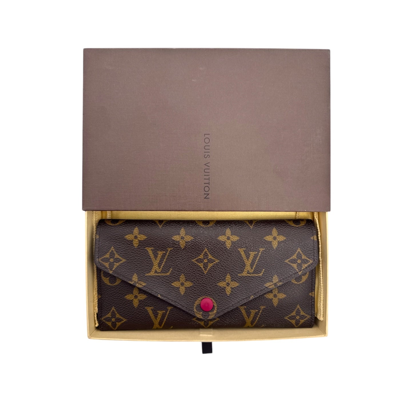 Louis Vuitton LV Monogram Coated Canvas Continental Wallet