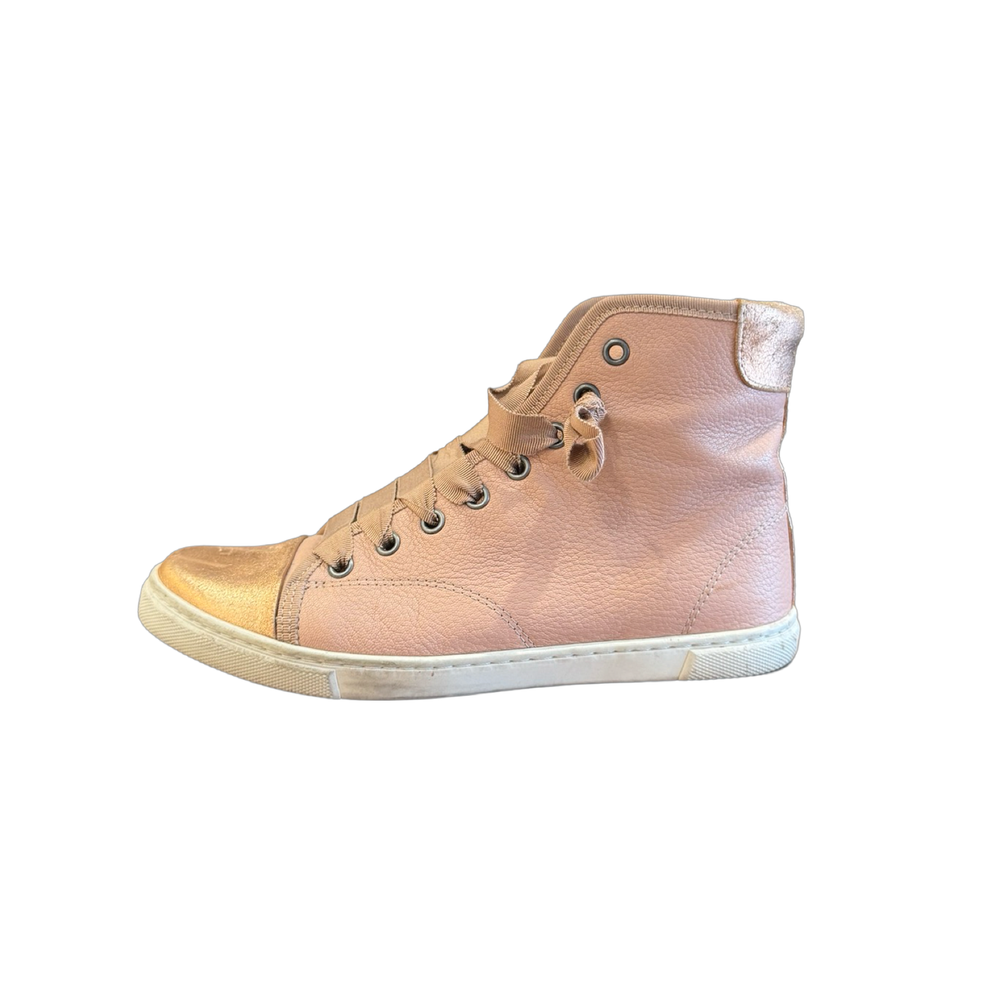 Lanvin Whipstitch High Top Sneakers (Size 36)