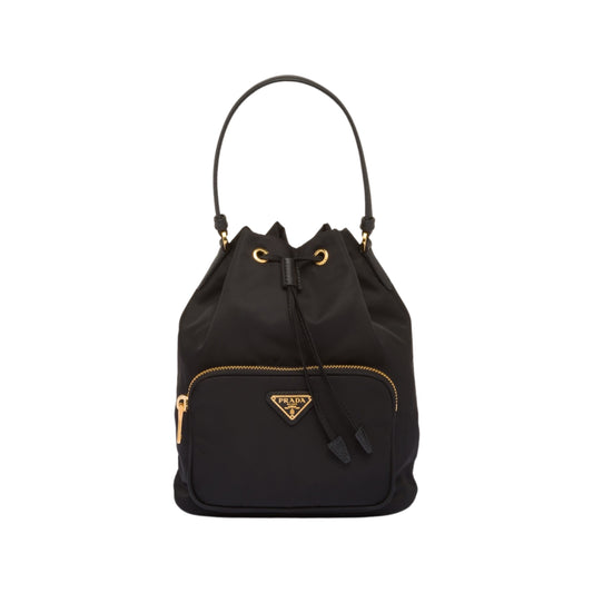 Prada Duet Re-Nylon Bucket Bag