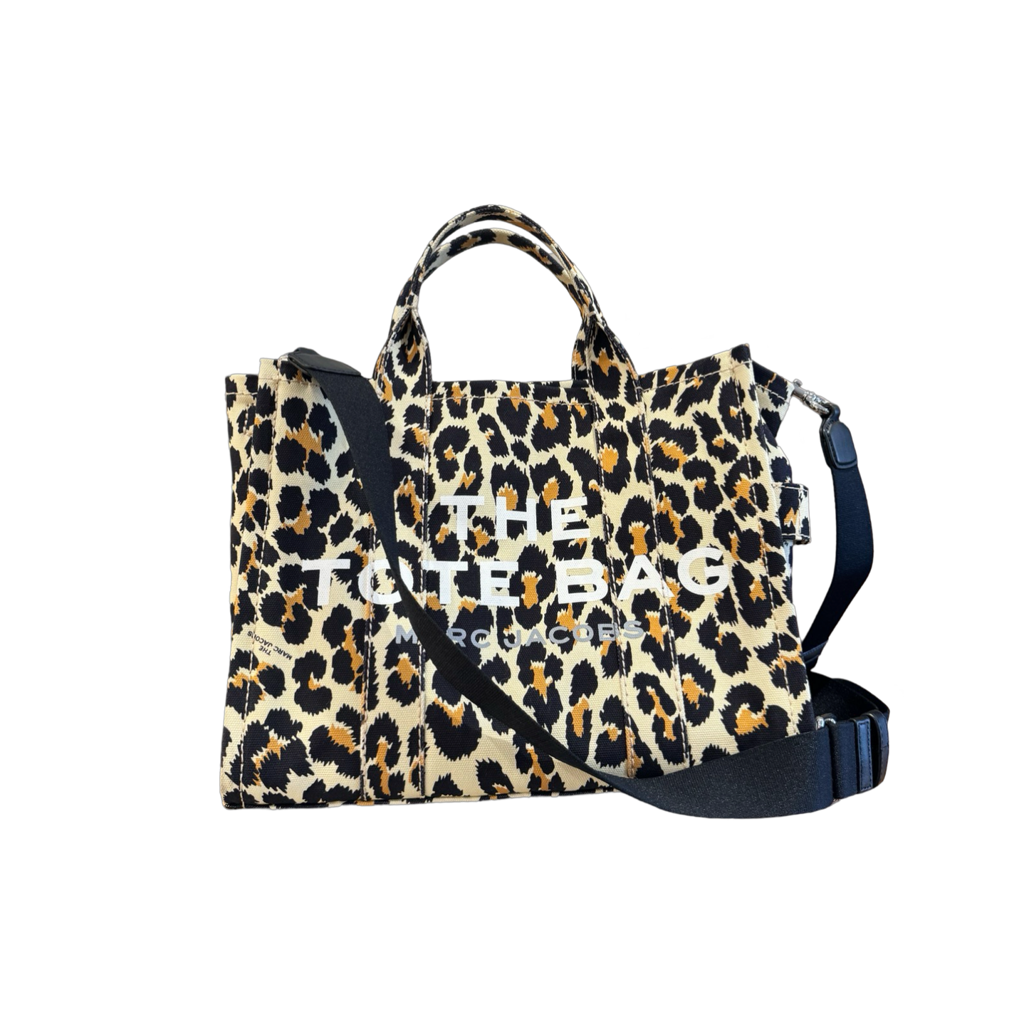 Marc Jacobs Leopard Print Medium Traveller Tote Bag