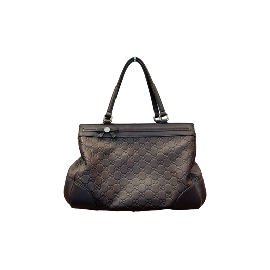 Gucci GG Signature Mayfair Handle Bag