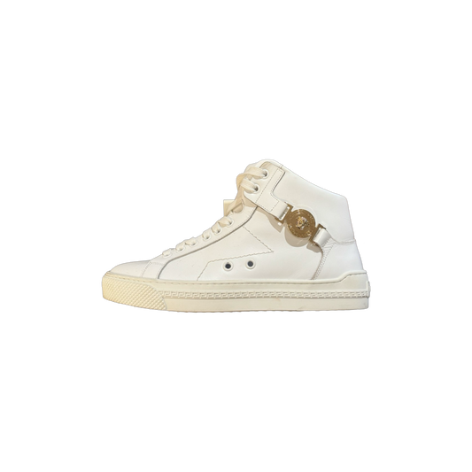 Versace Leather Vitello Sneakers (Size 37)