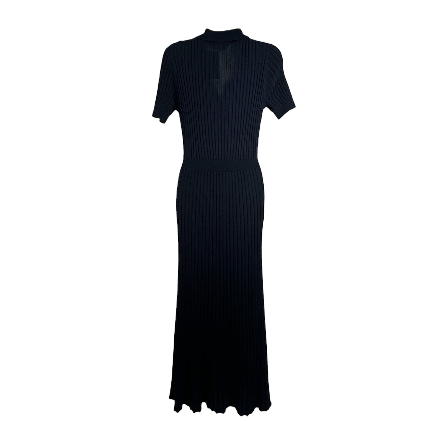 Gabriela Hearst Amor Ribbed Silk & Cashmere Midi Dress