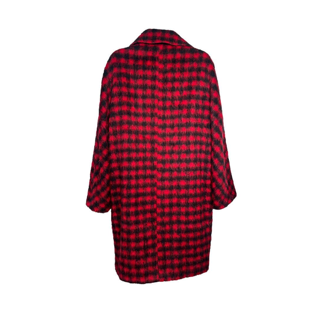 Max Mara Studio Gingham Wool Coat