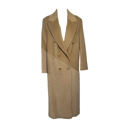 Max & Co Camel Alpaca-Wool Coat