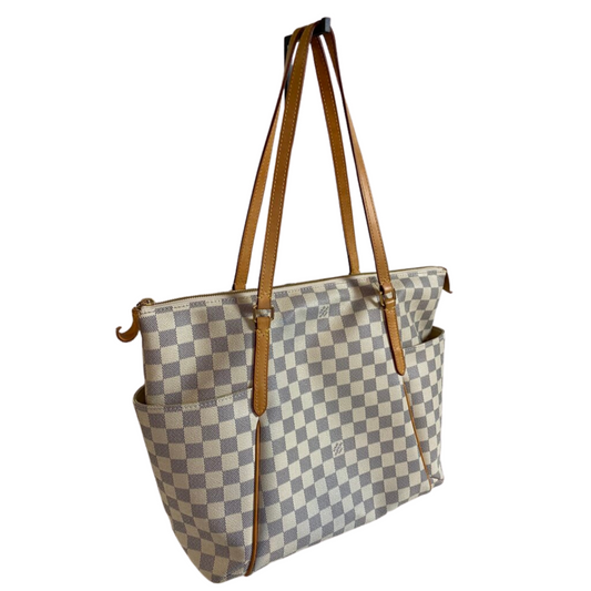 Louis Vuitton Damier Azur Canvas Totally MM Bag