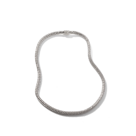 John Hardy Pave Diamond Classic Chain Necklace