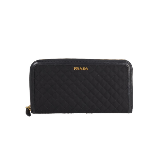 Prada Tessuto Nylon Continental Wallet