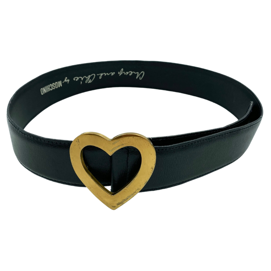 Moschino Cheap and Chic Heart Belt