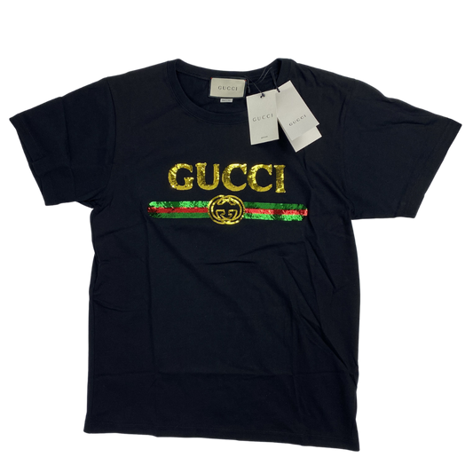 Gucci Oversize Sequin Logo T-Shirt