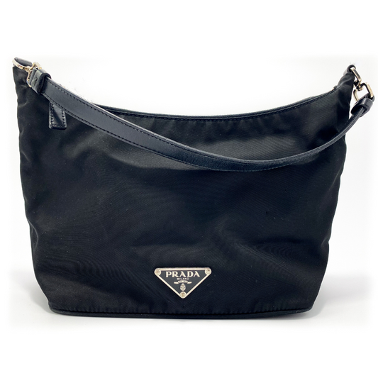 Prada Tessuto Small Nylon Shoulder Bag