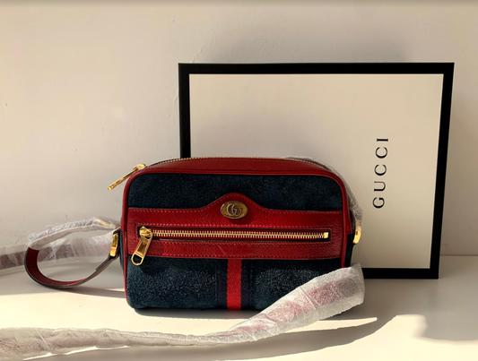 Gucci Ophidia Suede Mini Bag