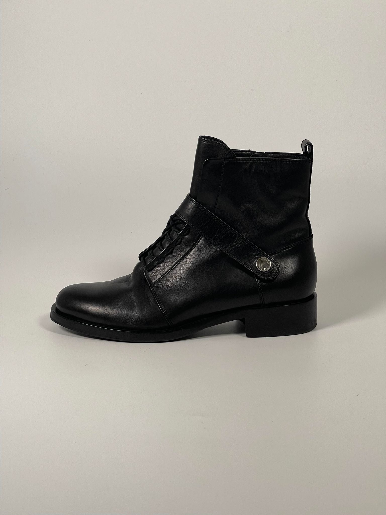 Fendi lace up on sale boots