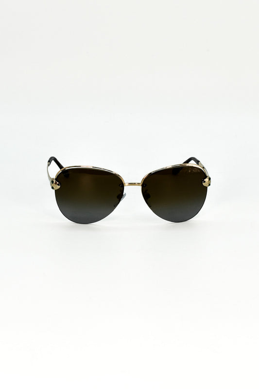 Bvlgari Le Gemme Aviator Sunglasses