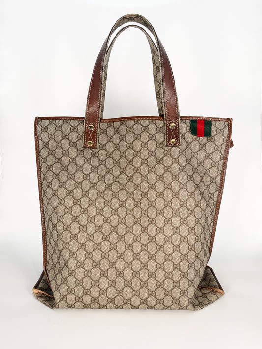 Gucci GG Web Loop Tote