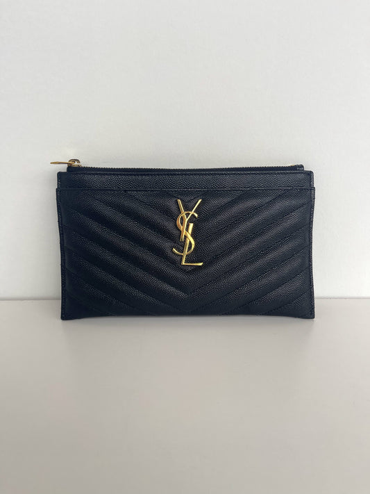 Saint Laurent Cassandre Matelasse Bill Pouch