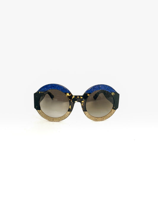 Gucci Glitter Havana Sunglasses