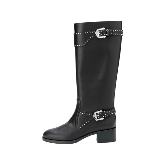 Givenchy Studded Riding Boots - Size 39.5