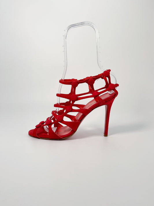 Christian Louboutin Neuron Cage Pumps (Size 40.5)